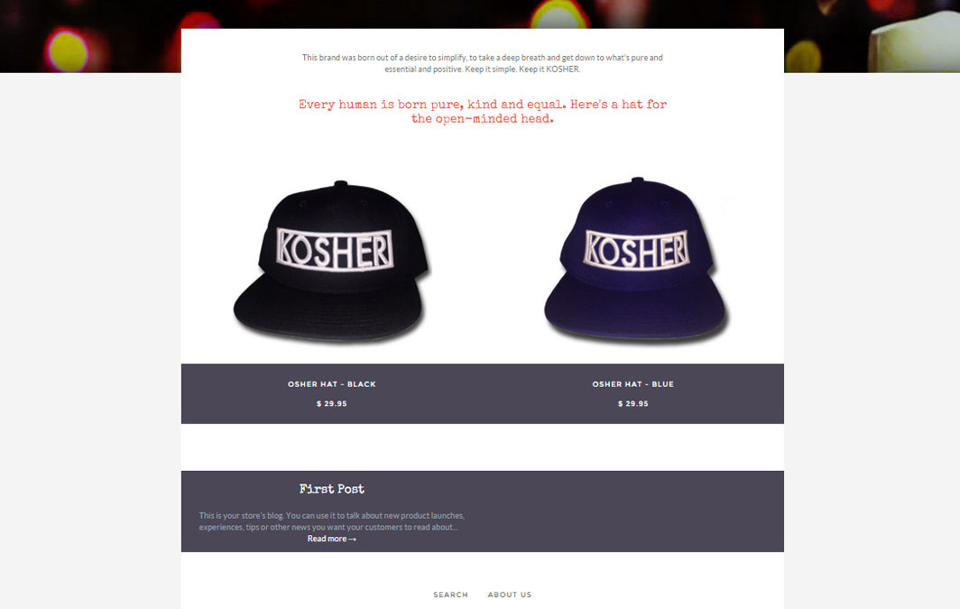 Kosher Hats
